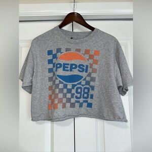 Pepsi 98 Logo Cropped T Shirt S